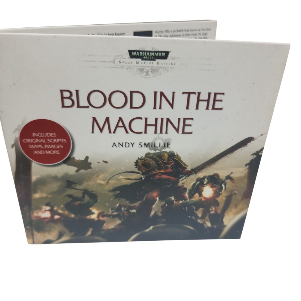 Warhammer 40,000 Space Marine Battles‎ Blood In The Machine Audio Drama CDs